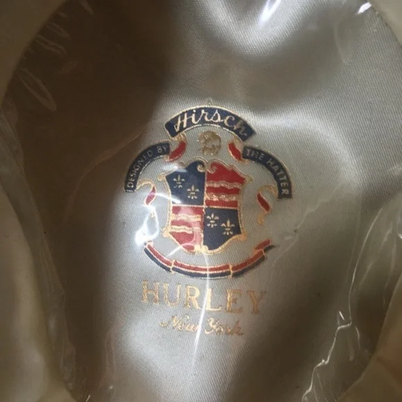 Vintage Hurley Hirsch Gray & Black Hat - Picture 4 of 5